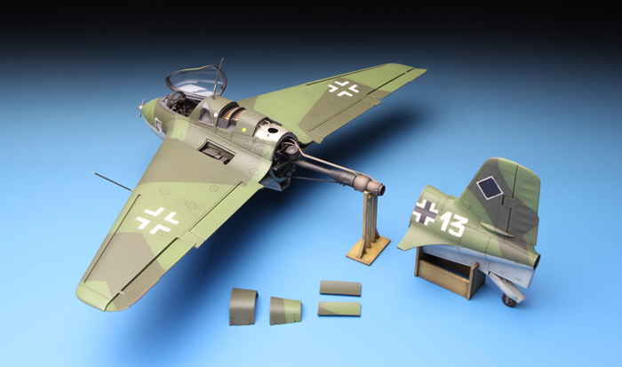 Messerschmitt Me 163b Komet Meng Model Qs001